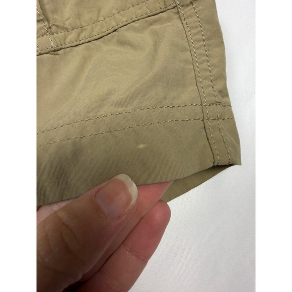 Roundtree Yorke Men's Tan Cargo Swim Trunks Shorts 2XT Lightweight Lined - Picture 2 of 8